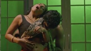 Young man dreaming fucking friend’s wife in porn film