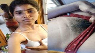 Beautiful Coimbatore girl nude mulai and hairy pundai