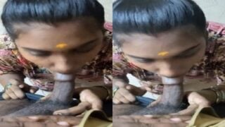 Unmarried girl sucking her sister husband cock