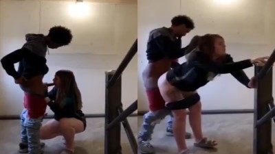 Desi lovely blowjob and doggy fucking young boy