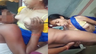 Tirunelveli ponnu Divya sucking Chithapa cock