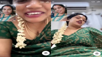 South Indian Lesbian aunties hot video call talking