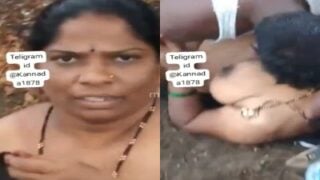 Kerala village aunty outdoor nude fucking caught