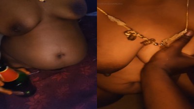 Drunken milky mulai wife talking romance with bf