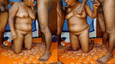 Tiruchirappalli aunty threesome blowjob porn padam