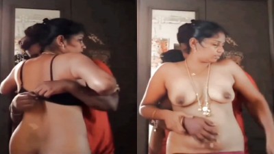 Aunty nude romance with delivery person