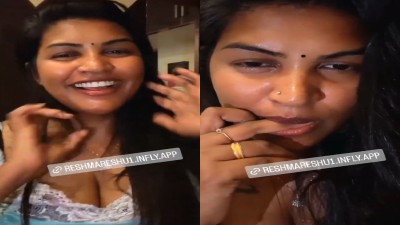 Aunty ool talk with sucking her finger in tempting mms