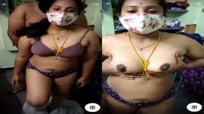 Kanchipuram aunty boobs sucking with hot talk chat