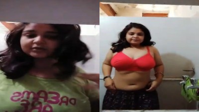 Doctorate college girl strips inners and expose nude boobs