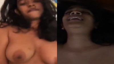 Sexy blond girl nude fucking with shaking big boobs