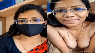 Madurai Teacher strips saree and expose her nude mulai