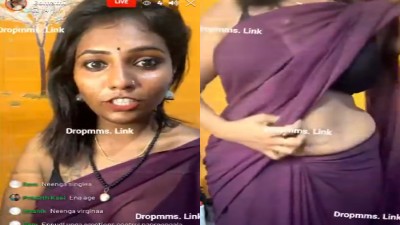 Dusky housewife live sex chat with her sexy saree